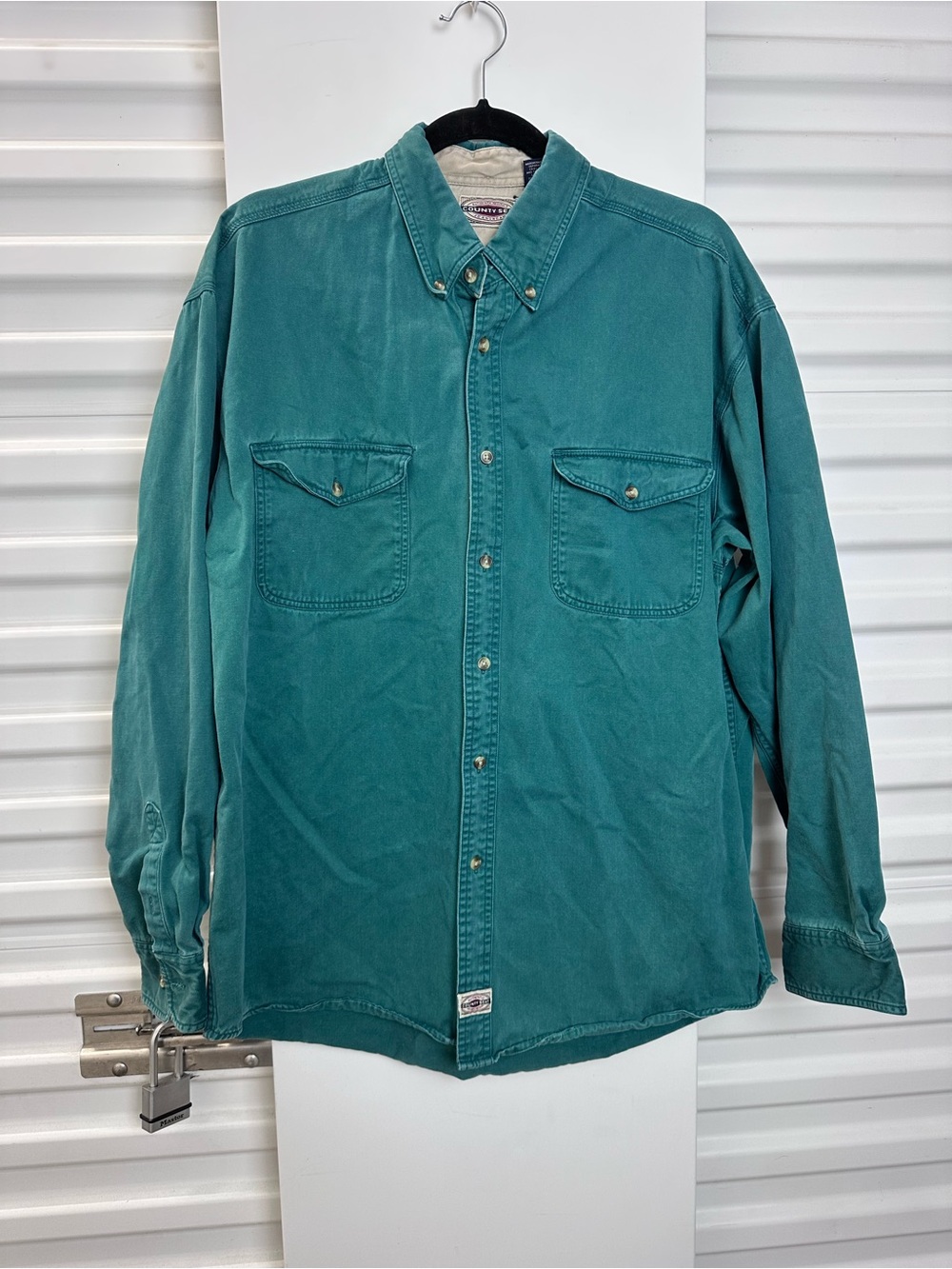 Vintage County Seat Jeanswear Button-Up Shirt